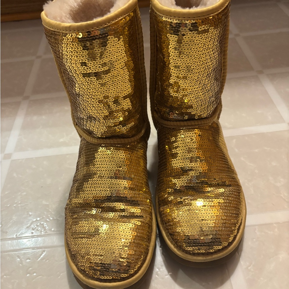 UGG Women’s Classic Short Sequin Boots